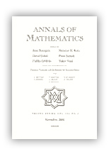 Annals of Mathematics