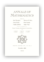 Annals of Mathematics