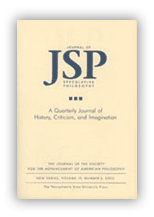 The Journal of Speculative Philosophy