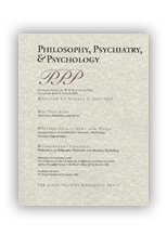 Philosophy, Psychiatry, & Psychology (PPP)