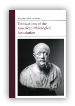 Transactions of the American Philological Association (TAPA)