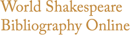 World Shakespeare Bibliography